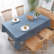 Thick Vinyl Tablecloth Waterproof Plastic PVC Rectangular Table cloth for Dining Table Pattern Grid